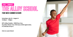 Alloy School four week summer session Saturdays, July 16–August 6 Click to Learn More